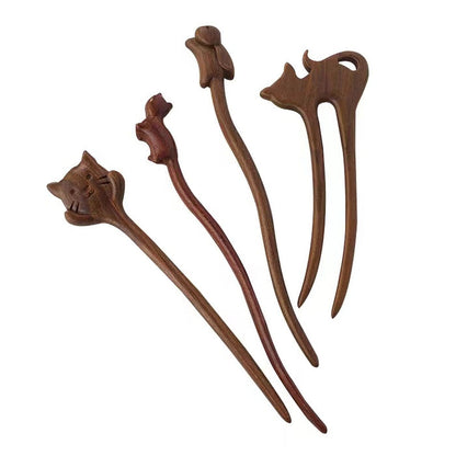 PF176 - Wooden Hair Sticks - Wholesale
