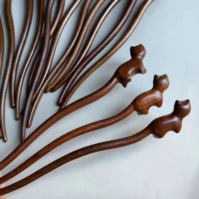PF178 - Wooden Hair Sticks - Wholesale