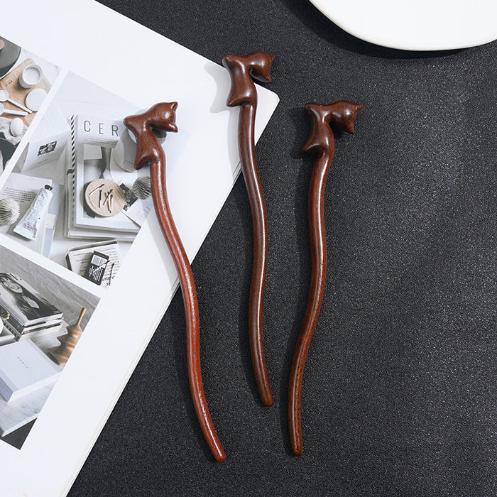 PF185 - 19cm Lacewood Hair Sticks - Wholesale