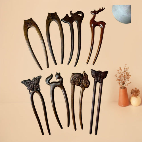PF186 - Lacewood Hair Sticks - Wholesale