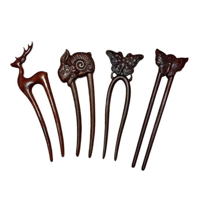 PF186 - Lacewood Hair Sticks - Wholesale