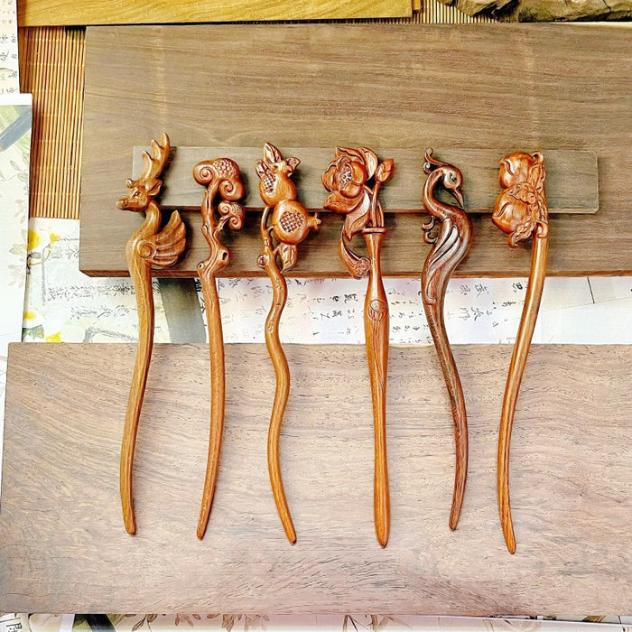 PF195 - Lacewood Hair Sticks - Wholesale