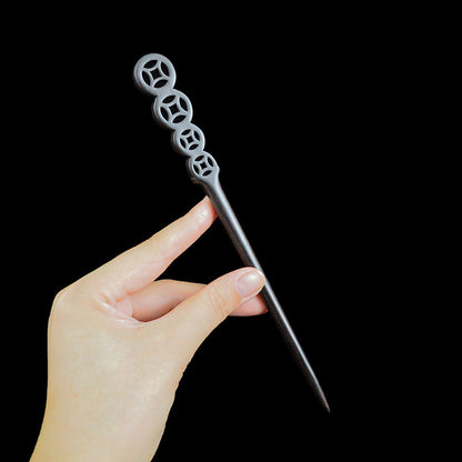 PF197 - 18cm Ebony Hair Sticks - Wholesale