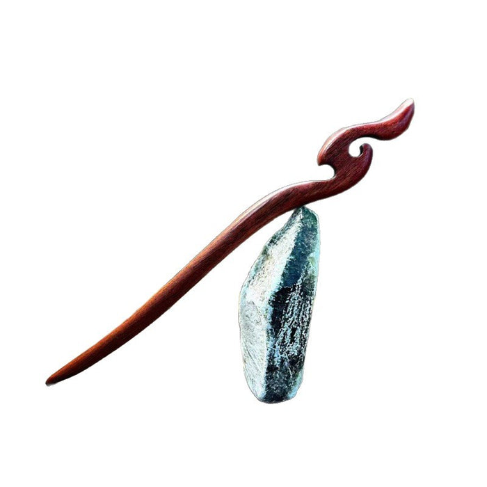 PF198 - Red Sandalwood Hair Sticks - Wholesale