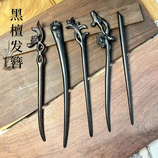 PF203 - Ebony Hair Sticks - Wholesale