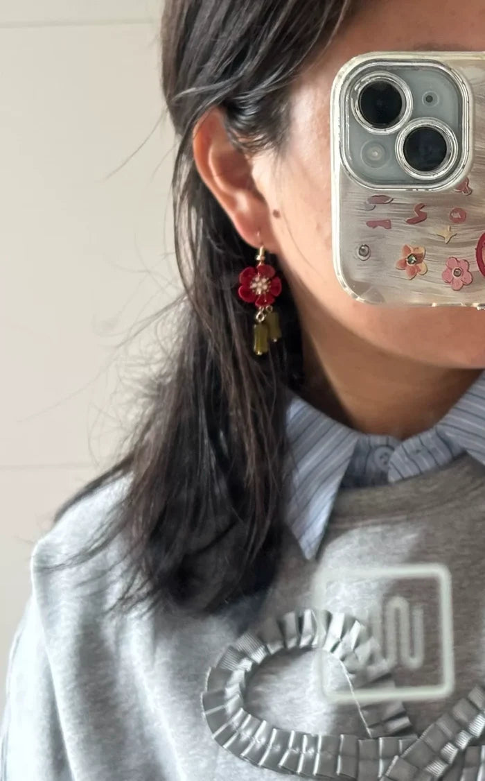 PF224 - Plum Blossom Chanhua Earrings - Wholesale