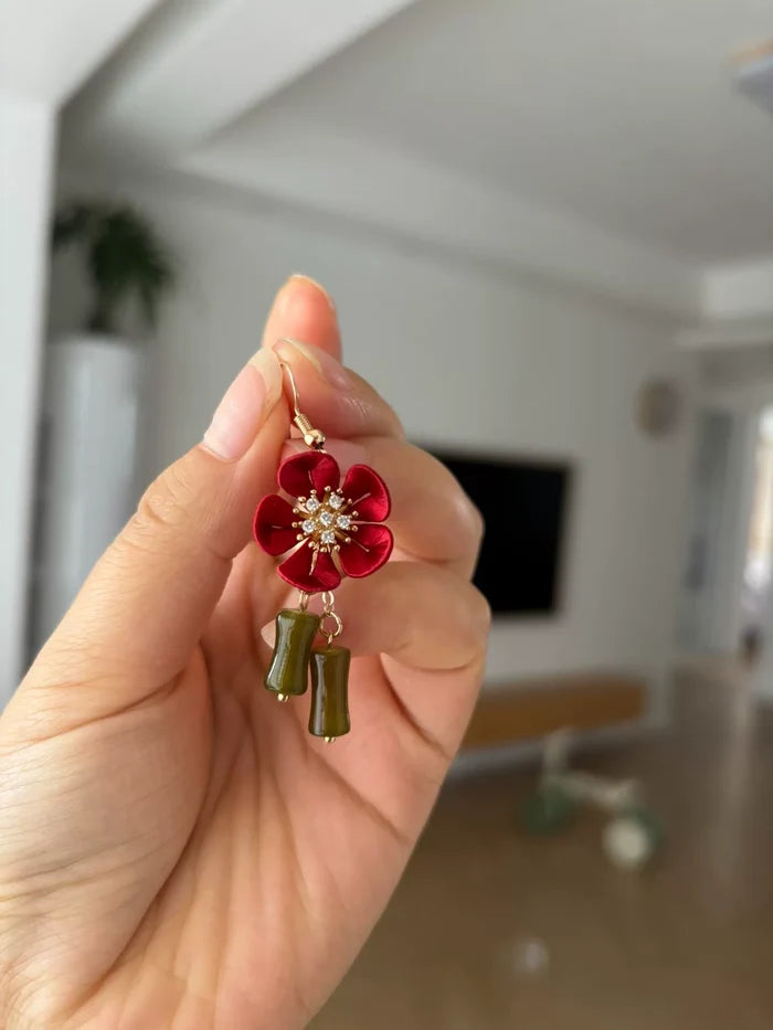 PF224 - Plum Blossom Chanhua Earrings - Wholesale