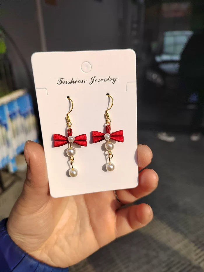 PF230 - Red Series Chanhua Earrings - Wholesale