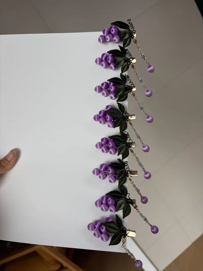 PF239 - Grape Chanhua Hair Clip - Wholesale