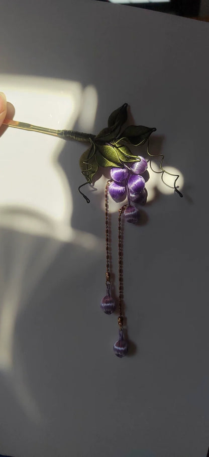 PF240 - Grape Chanhua Hairpin - Wholesale
