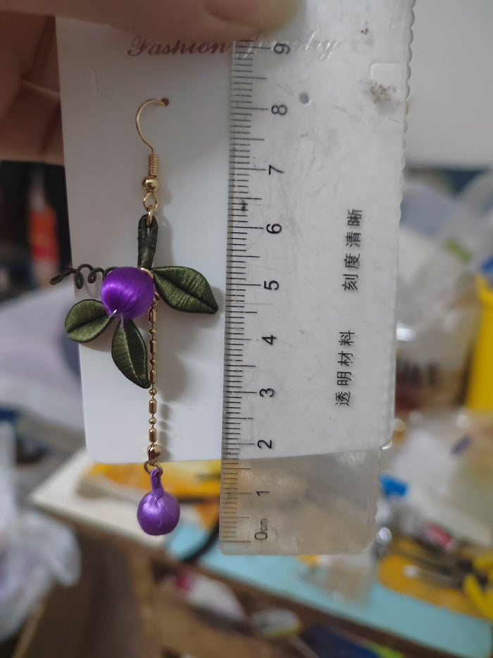 PF242 - Grape Chanhua Earrings - Wholesale