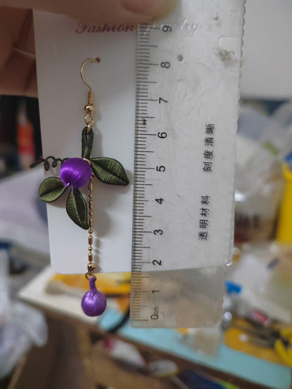PF242 - Grape Chanhua Earrings - Wholesale