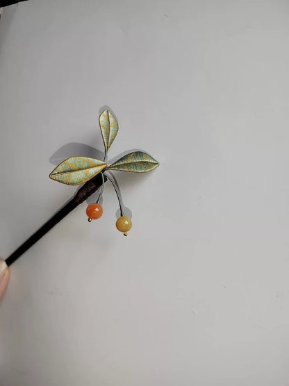 PF245 - Leaves Chanhua Hairpin - Wholesale