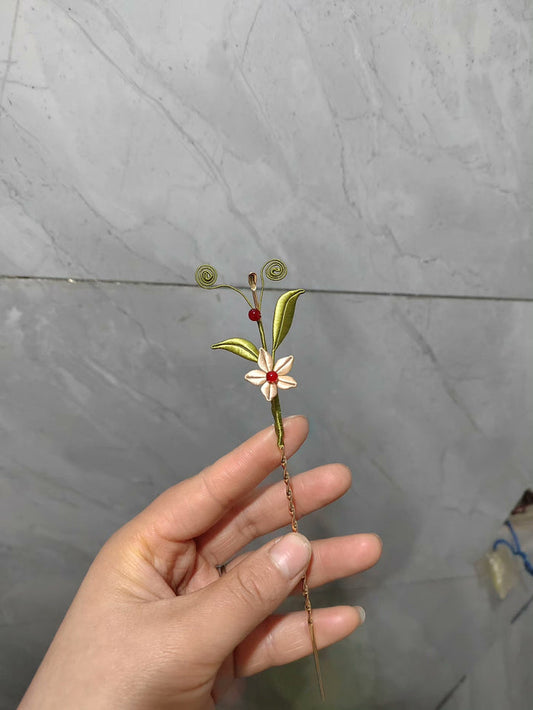PF248 - Small Flower Chanhua Hairpin - Wholesale