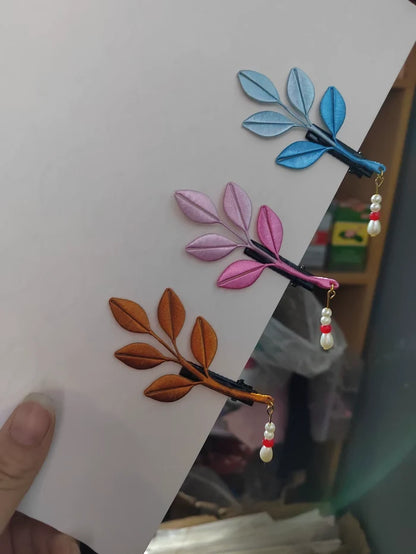 PF250 - Leaves Chanhua Hair Clip - Wholesale