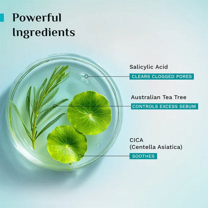 PILGRIM AUSTRALIAN TEA TREE OIL-BALANCE GEL FACE WASH-100ML