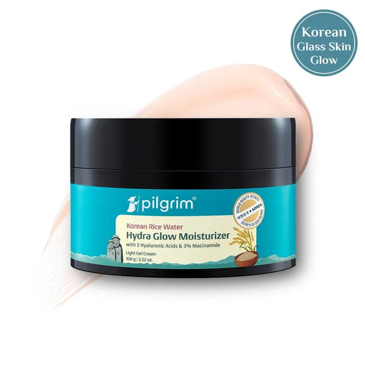 PILGRIM KOREAN RICE WATER HYDRA GLOW MOISTURIZER-100G