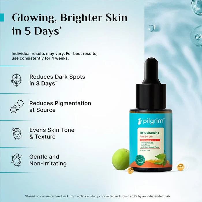 PILGRIM VITAMIN C FACE SERUM-30ML