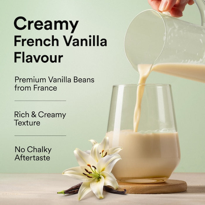 creamy french vanilla flavour plant protein