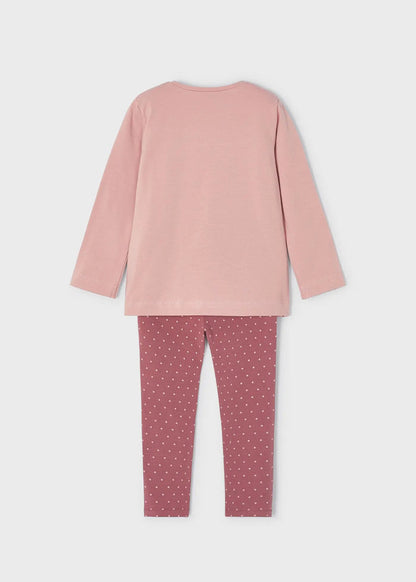 Polka Dot Leggings Set Girl | Mayoral - Mayoral