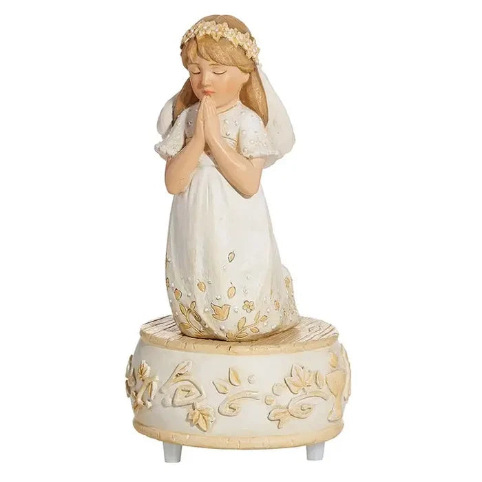 Praying Girl Musical Keepsake