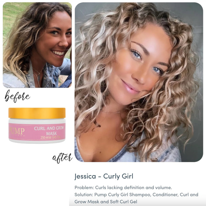 Pump Curl and Grow Mask
