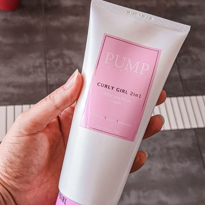 Pump Curly Girl 2 in 1 Define and Repair Cream