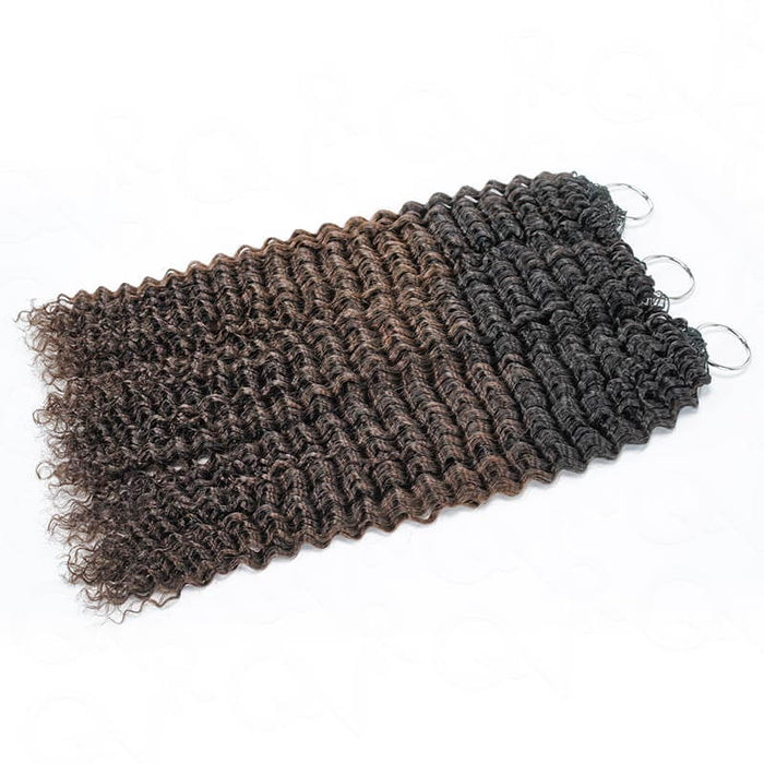 human hair crochet braids t1b/4 color crochet hair
