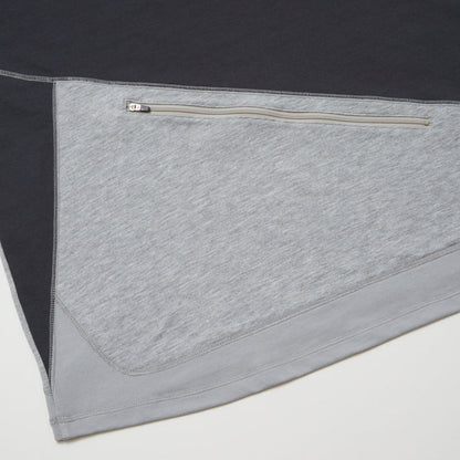 RECYCLE POLYESTER ZIP POCKET POLO SHIRT