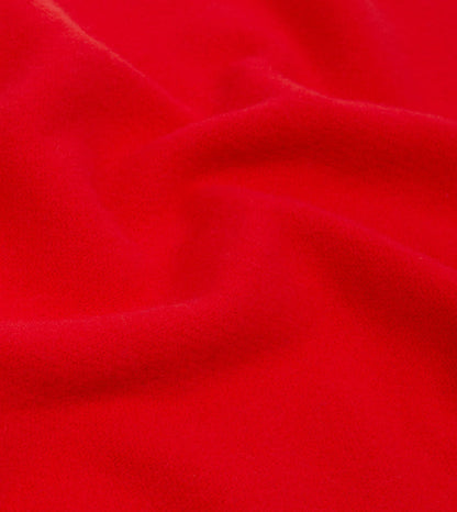 Red Solid Wool Scarf
