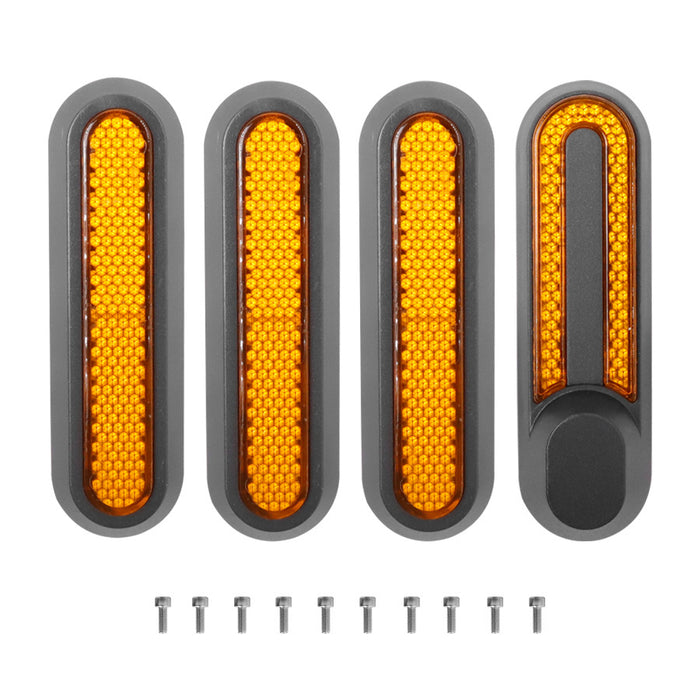 Reflectorcovers Voor en Achter voor Xiaomi Gen 2 Mi 1s, Essential en Mi Pro 2 steps (set van vier stuks)