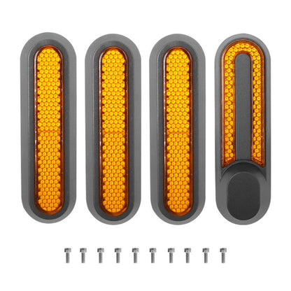 Reflectorcovers Voor en Achter voor Xiaomi Gen 2 Mi 1s, Essential en Mi Pro 2 steps (set van vier stuks)
