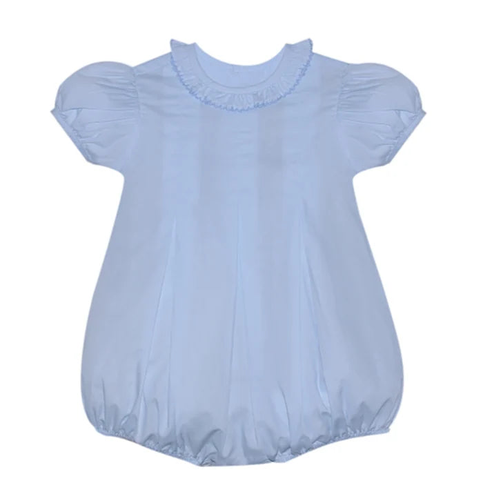 RN Reese Girl Bubble w/ Ruffle Collar-Blue