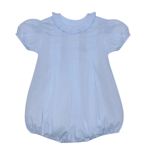RN Reese Girl Bubble w/ Ruffle Collar-Blue
