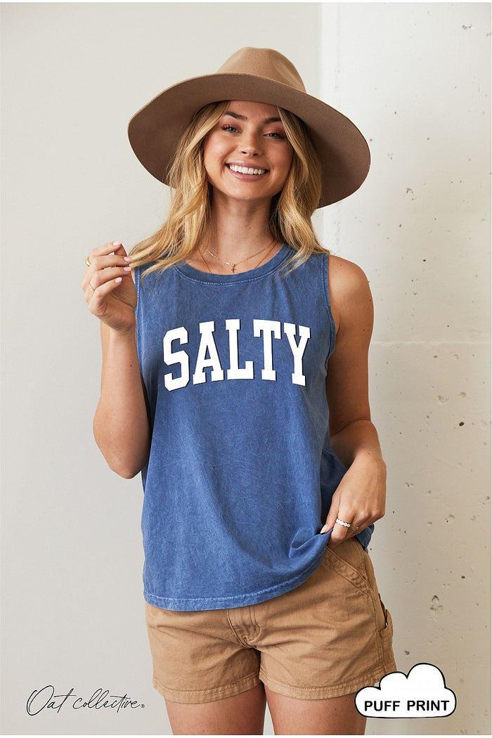 Salty Puff Mineral Graphic Tank Top