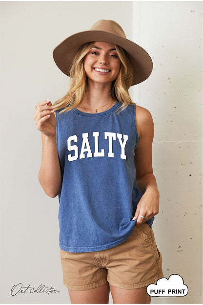 Salty Puff Mineral Graphic Tank Top