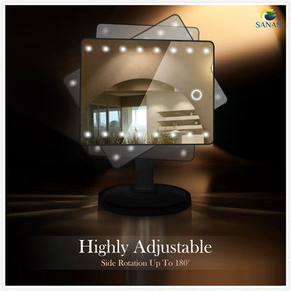 Makeup mirror with lights for dressing table