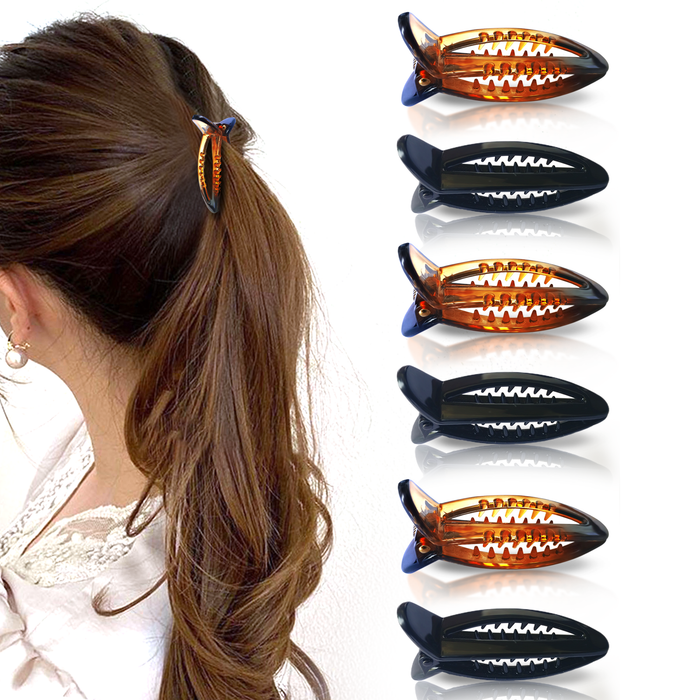 Korean Fishtail Banana Hair Clip with Strong Grip for Thick and Thin Hair