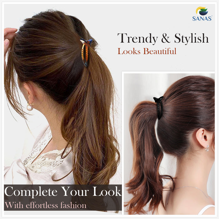 Lightweight Fishtail Banana Hair Clip Hair Accessory for Daily Wear