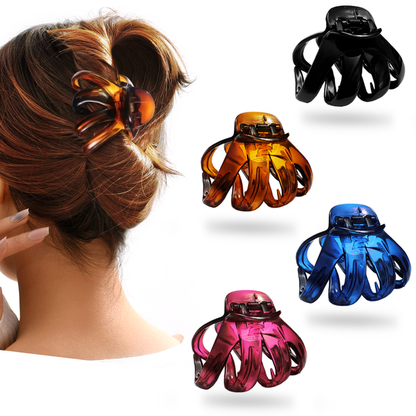 SANAS Huge Octopus Claw Hair Clips Set of 4