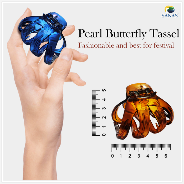 Large Korean Acrylic Hair Claw Clips for Women