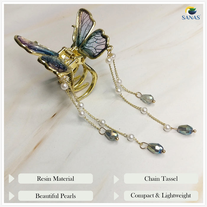 Korean style butterfly hair clip