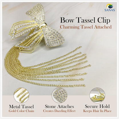 Bridal Rhinestone Hair Clip for Wedding Hairstyles
