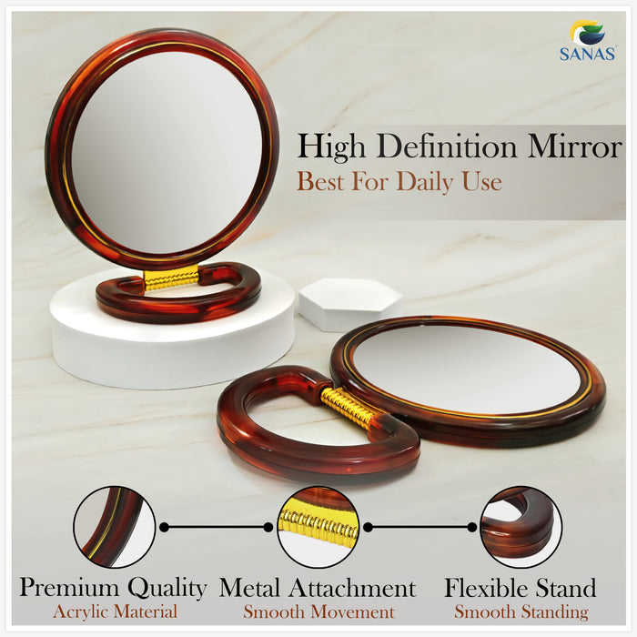 Sanas Makeup Table Mirror with Clear Reflection