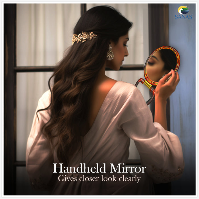 Elegant Round Vanity Mirror for Bedroom Dressing Table