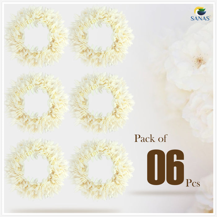 Artificial Mogra Flower Gajra for Women – Perfect for Saree, Lehenga and Festive Hairstyles