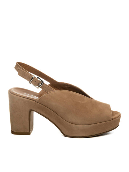GIANMARCO SORELLI sandalo camoscio beige 1974 CAM-BEIGE