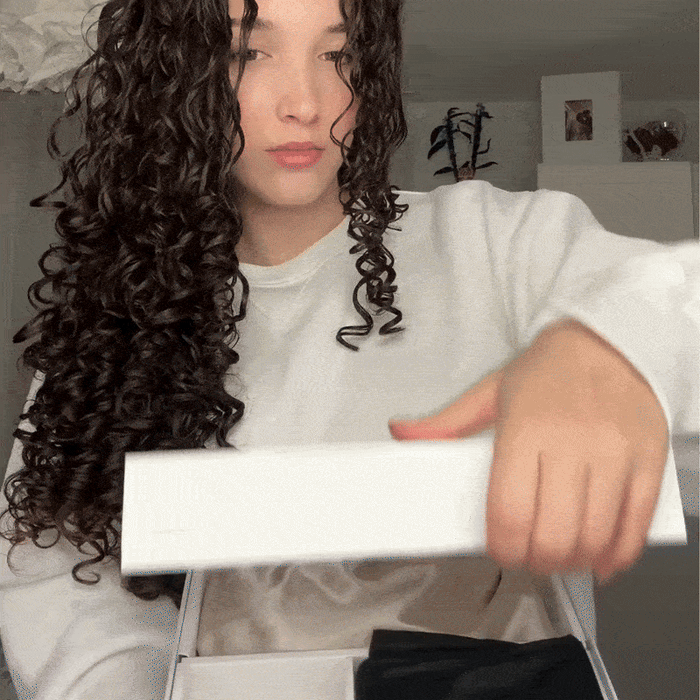 SARI CURLS | Schlaf- und Satin Box - Cream Special Satin Bundle SARI CURLS