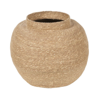 Seagrass Natural Urn Shaped Basket