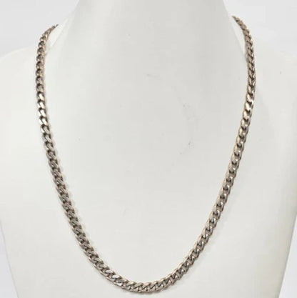 Serah Silver & Rose Gold-Plated Cross Necklace with Pink Austrian Crystals
